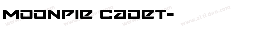 MoonPie Cadet字体转换